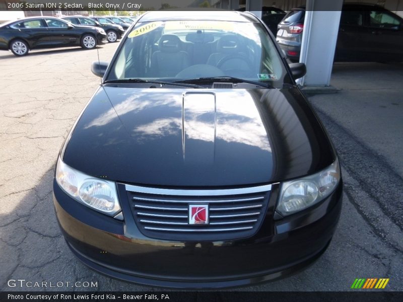 Black Onyx / Gray 2006 Saturn ION 2 Sedan