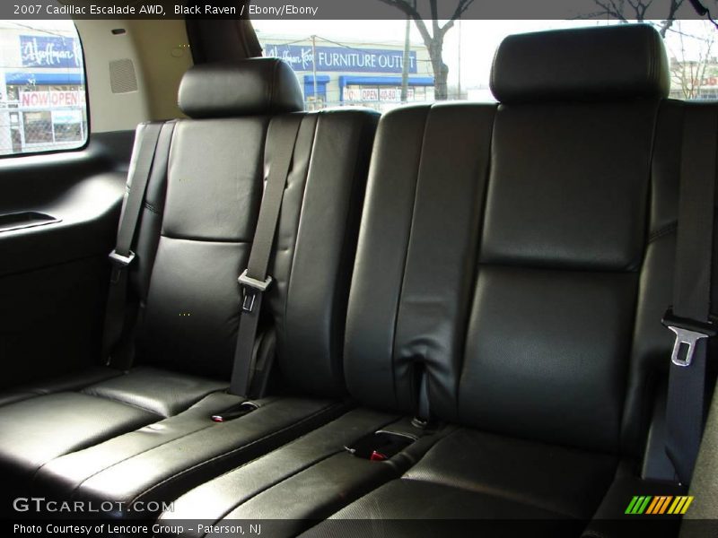 Black Raven / Ebony/Ebony 2007 Cadillac Escalade AWD