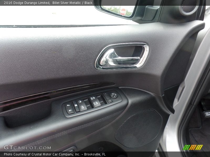 Billet Silver Metallic / Black 2016 Dodge Durango Limited