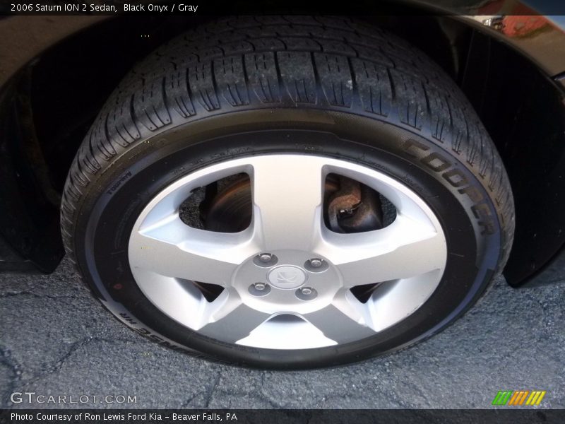 Black Onyx / Gray 2006 Saturn ION 2 Sedan