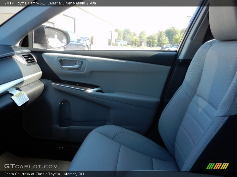 Celestial Silver Metallic / Ash 2017 Toyota Camry SE