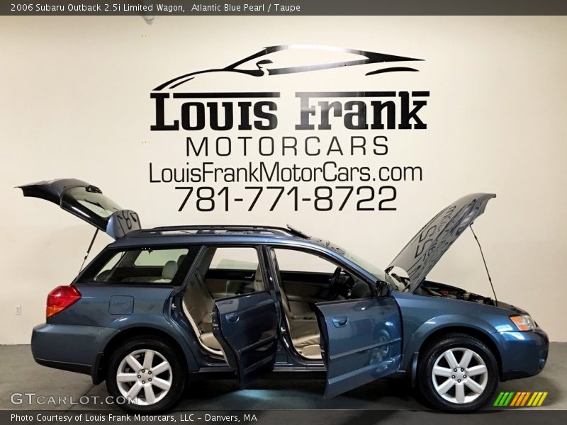 Atlantic Blue Pearl / Taupe 2006 Subaru Outback 2.5i Limited Wagon