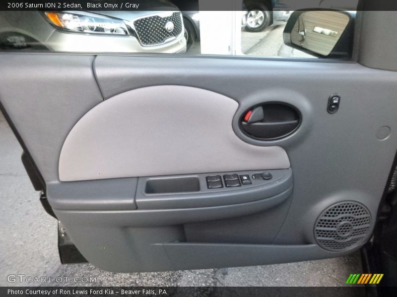 Black Onyx / Gray 2006 Saturn ION 2 Sedan