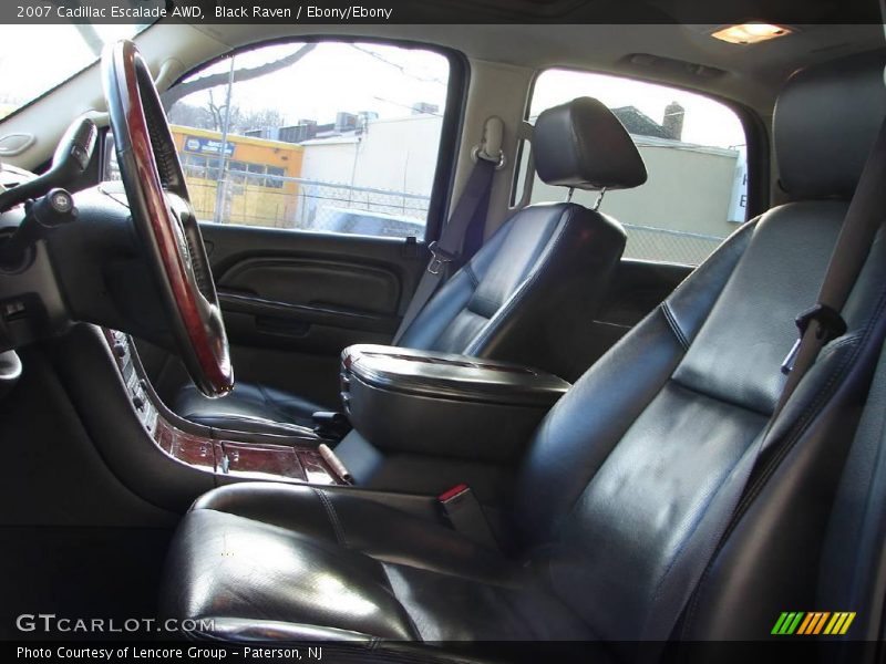 Black Raven / Ebony/Ebony 2007 Cadillac Escalade AWD