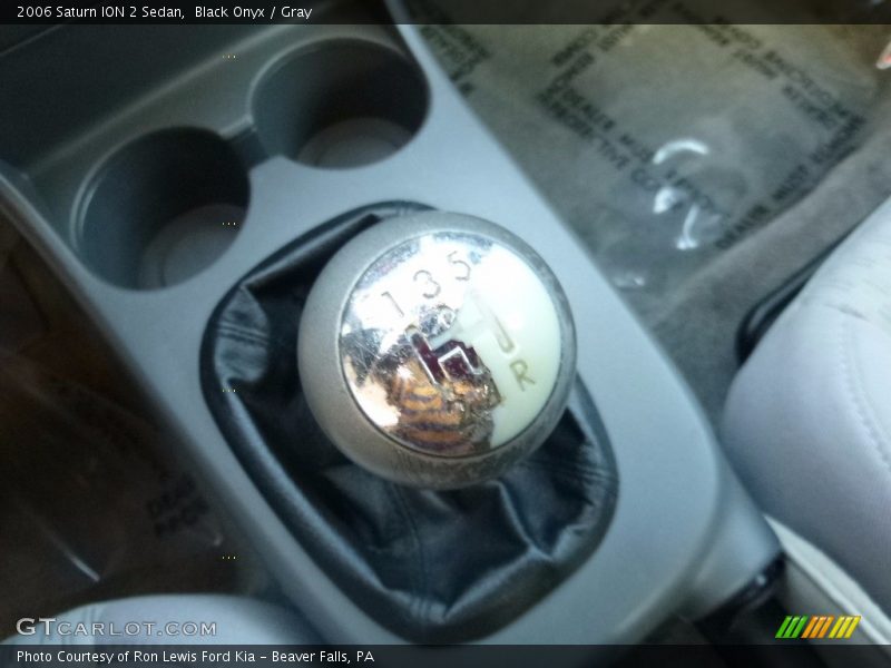 Black Onyx / Gray 2006 Saturn ION 2 Sedan