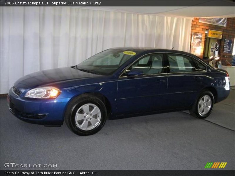 Superior Blue Metallic / Gray 2006 Chevrolet Impala LT