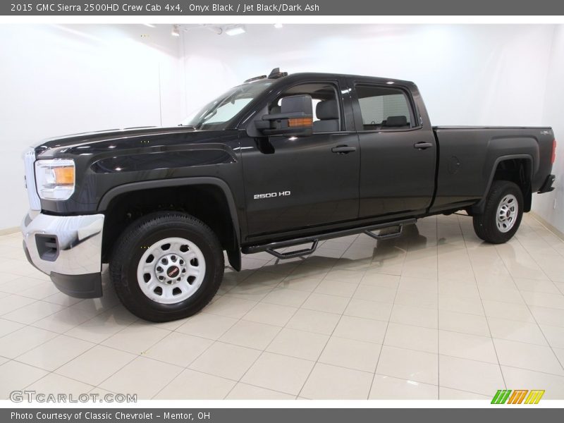 Onyx Black / Jet Black/Dark Ash 2015 GMC Sierra 2500HD Crew Cab 4x4