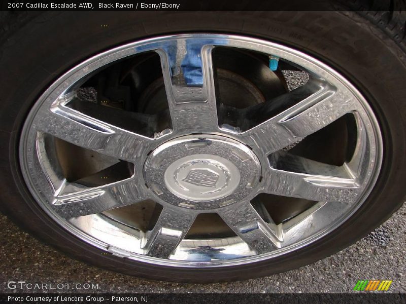 Black Raven / Ebony/Ebony 2007 Cadillac Escalade AWD