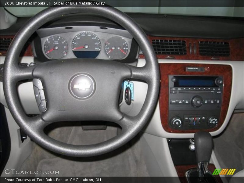 Superior Blue Metallic / Gray 2006 Chevrolet Impala LT