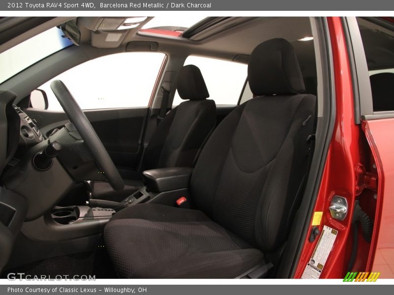 Barcelona Red Metallic / Dark Charcoal 2012 Toyota RAV4 Sport 4WD