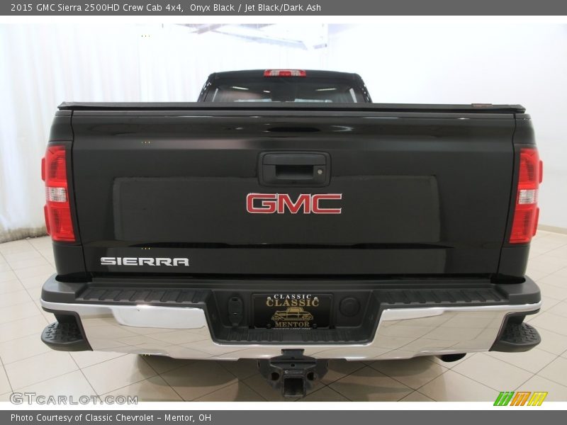 Onyx Black / Jet Black/Dark Ash 2015 GMC Sierra 2500HD Crew Cab 4x4