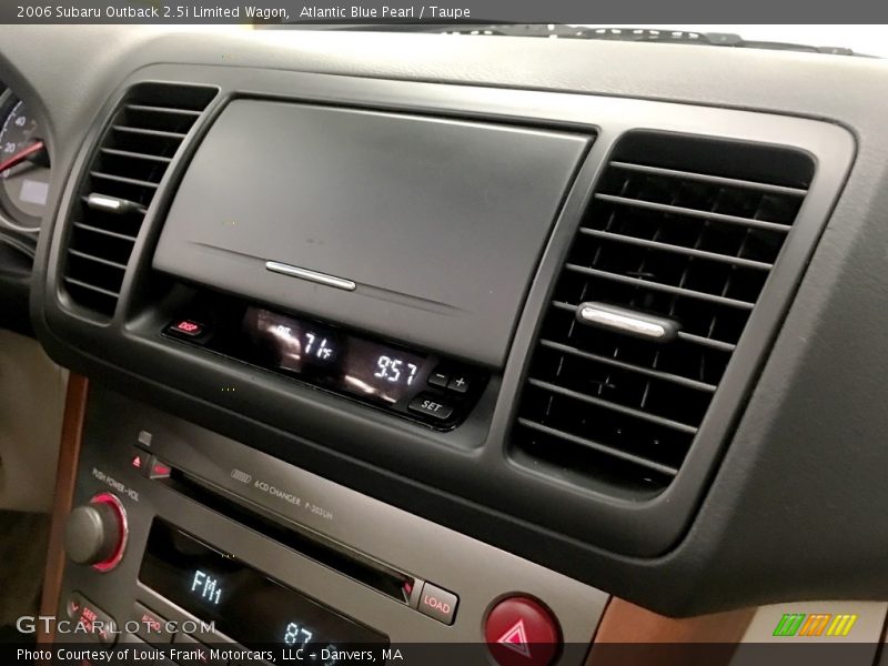 Atlantic Blue Pearl / Taupe 2006 Subaru Outback 2.5i Limited Wagon