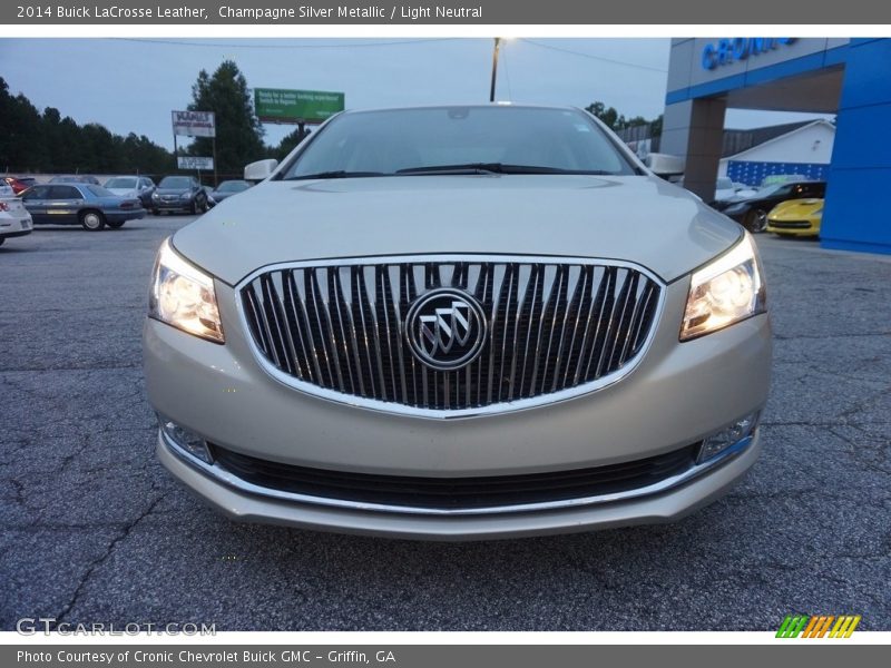 Champagne Silver Metallic / Light Neutral 2014 Buick LaCrosse Leather