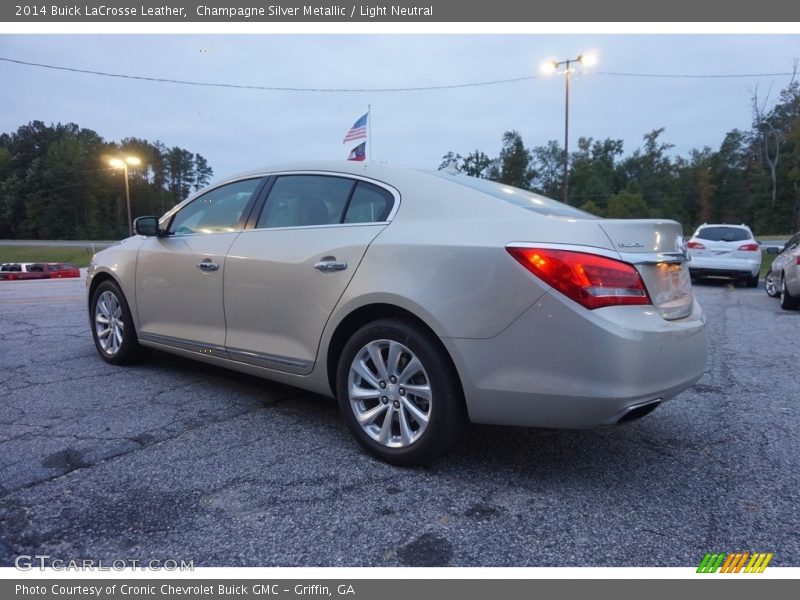 Champagne Silver Metallic / Light Neutral 2014 Buick LaCrosse Leather
