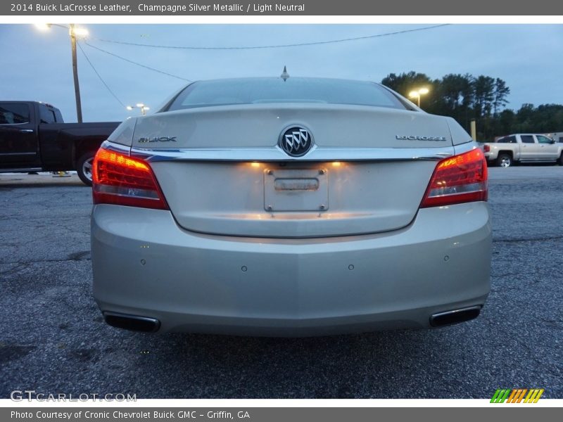 Champagne Silver Metallic / Light Neutral 2014 Buick LaCrosse Leather