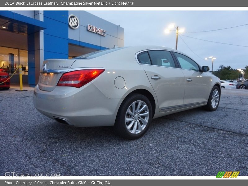 Champagne Silver Metallic / Light Neutral 2014 Buick LaCrosse Leather