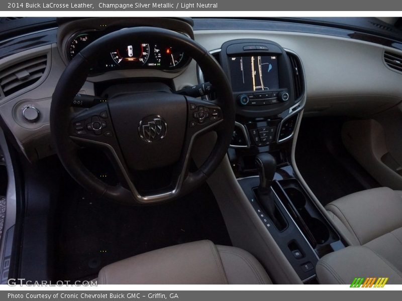Champagne Silver Metallic / Light Neutral 2014 Buick LaCrosse Leather
