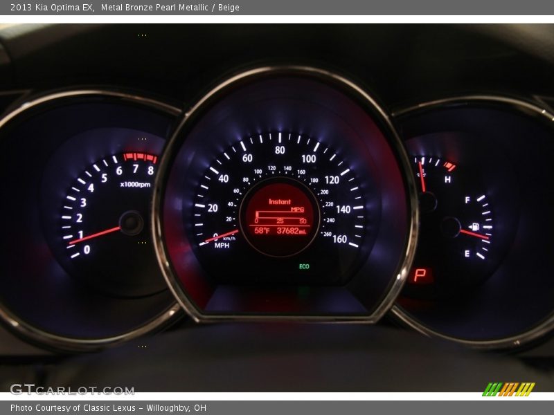 Metal Bronze Pearl Metallic / Beige 2013 Kia Optima EX