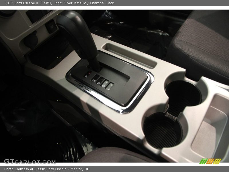 Ingot Silver Metallic / Charcoal Black 2012 Ford Escape XLT 4WD