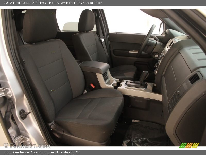 Ingot Silver Metallic / Charcoal Black 2012 Ford Escape XLT 4WD