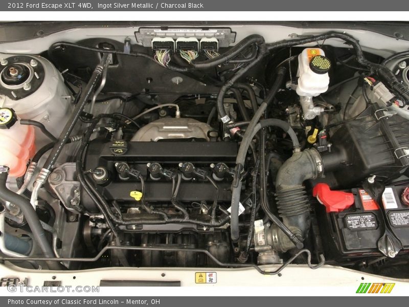 Ingot Silver Metallic / Charcoal Black 2012 Ford Escape XLT 4WD