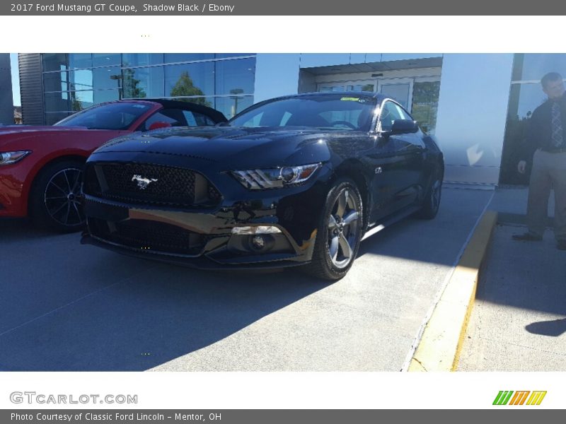 Shadow Black / Ebony 2017 Ford Mustang GT Coupe