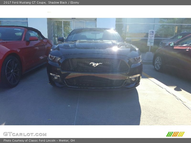 Shadow Black / Ebony 2017 Ford Mustang GT Coupe