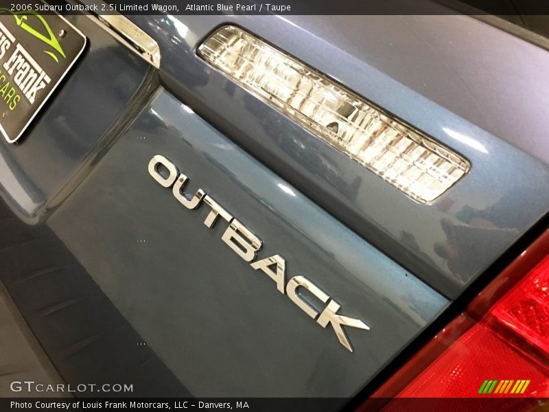 Atlantic Blue Pearl / Taupe 2006 Subaru Outback 2.5i Limited Wagon