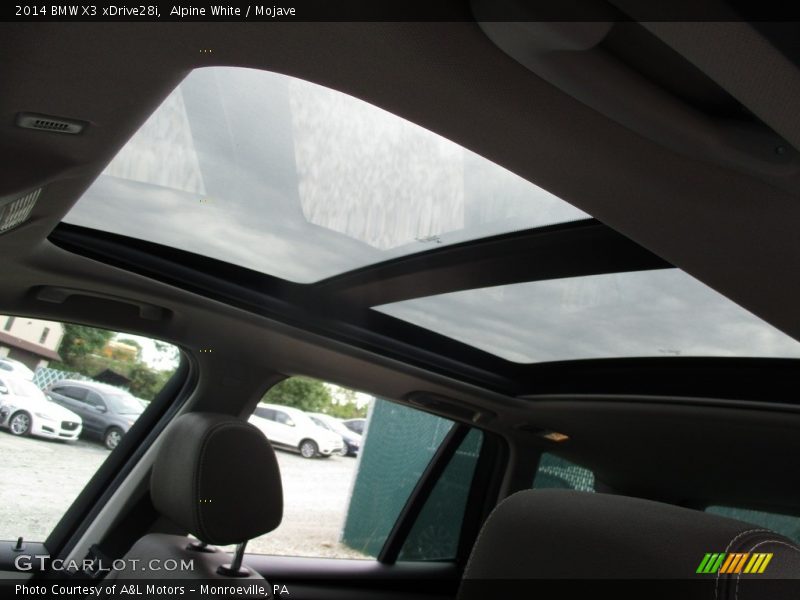 Alpine White / Mojave 2014 BMW X3 xDrive28i