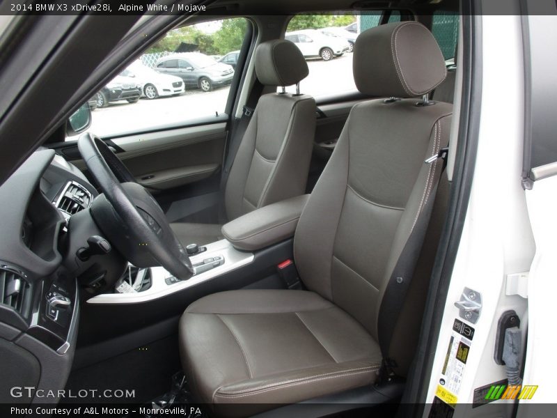 Alpine White / Mojave 2014 BMW X3 xDrive28i