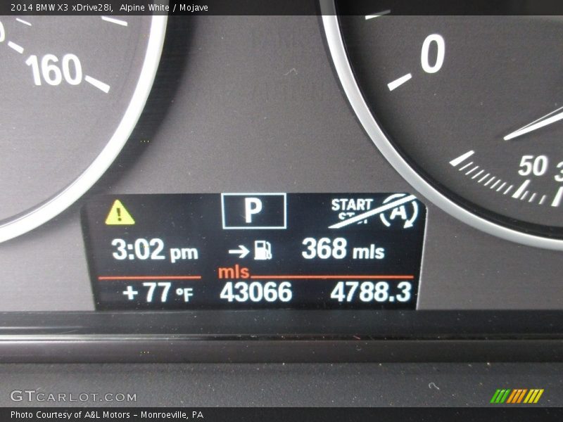 Alpine White / Mojave 2014 BMW X3 xDrive28i