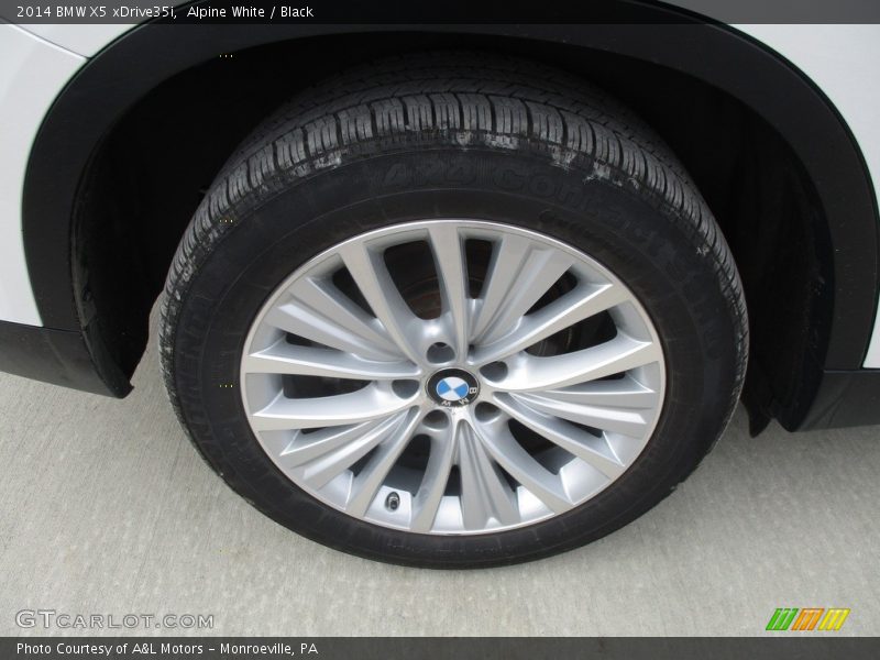 Alpine White / Black 2014 BMW X5 xDrive35i