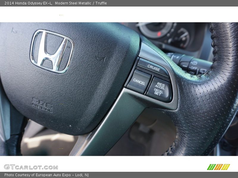 Modern Steel Metallic / Truffle 2014 Honda Odyssey EX-L