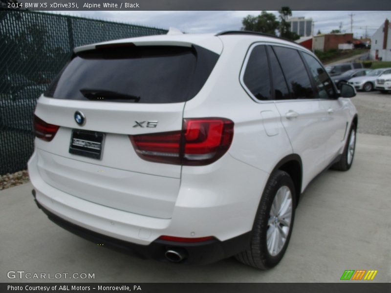 Alpine White / Black 2014 BMW X5 xDrive35i