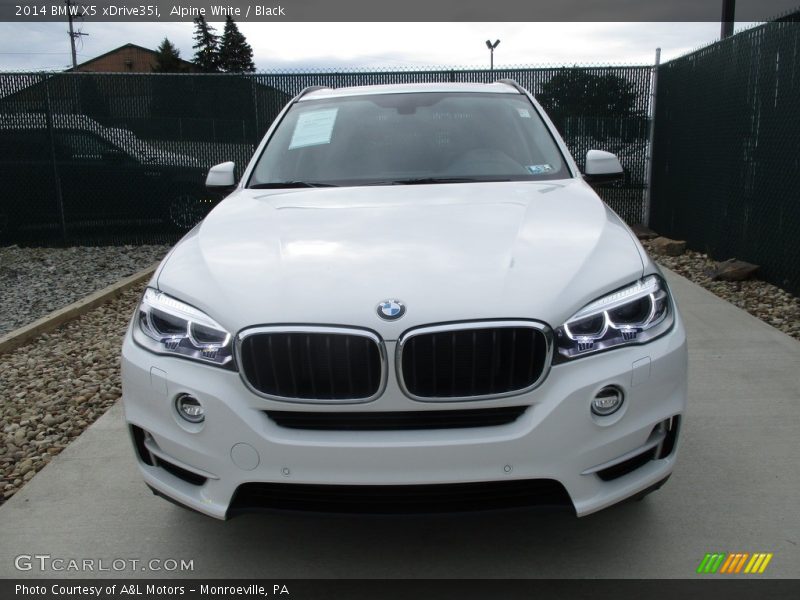 Alpine White / Black 2014 BMW X5 xDrive35i