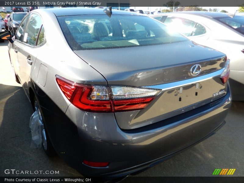 Nebula Gray Pearl / Stratus Gray 2017 Lexus ES 350