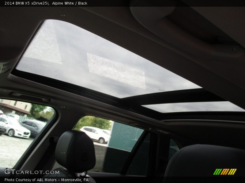 Alpine White / Black 2014 BMW X5 xDrive35i
