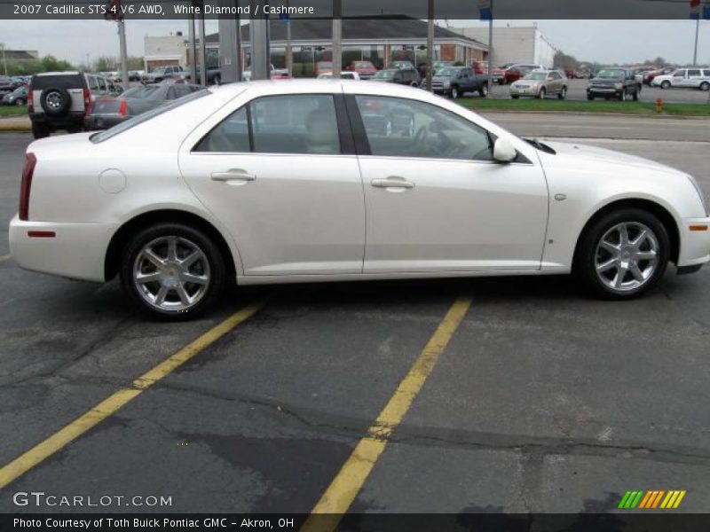 White Diamond / Cashmere 2007 Cadillac STS 4 V6 AWD