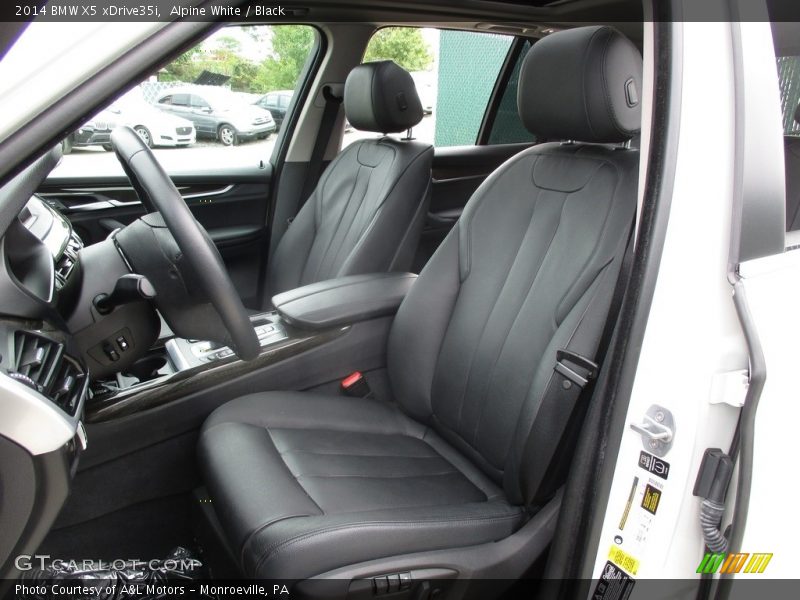 Alpine White / Black 2014 BMW X5 xDrive35i