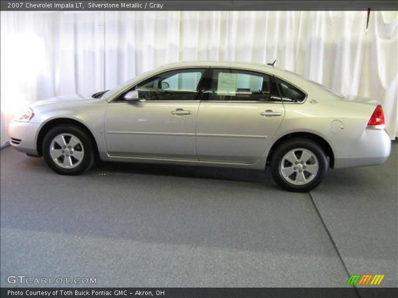Silverstone Metallic / Gray 2007 Chevrolet Impala LT