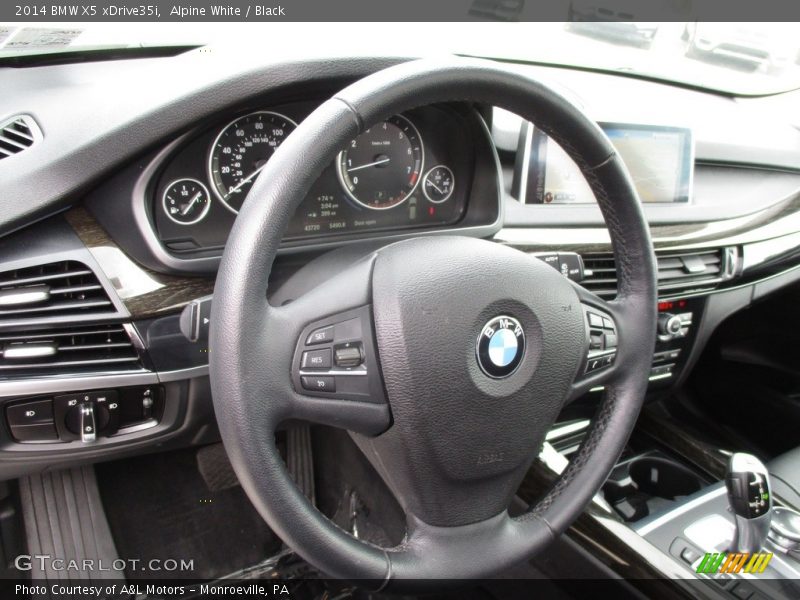 Alpine White / Black 2014 BMW X5 xDrive35i