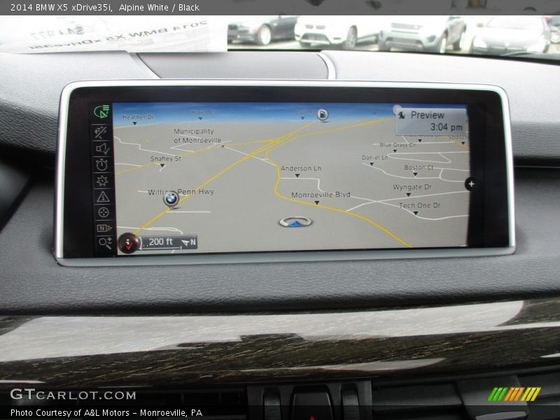 Alpine White / Black 2014 BMW X5 xDrive35i