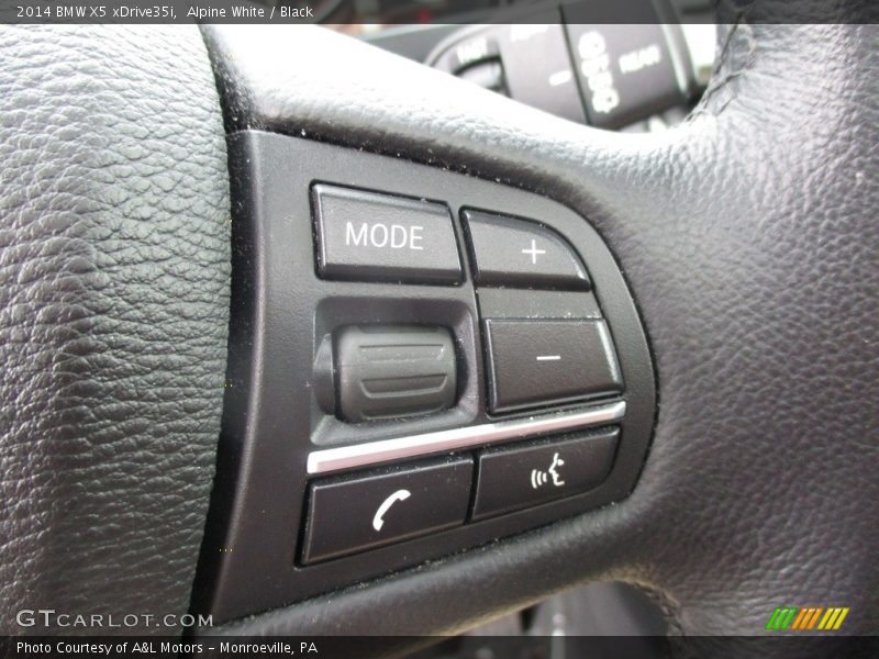 Alpine White / Black 2014 BMW X5 xDrive35i