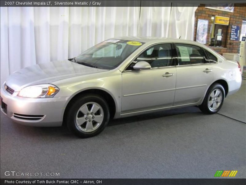 Silverstone Metallic / Gray 2007 Chevrolet Impala LT