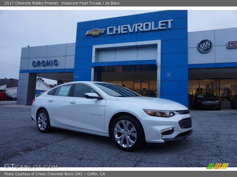 Iridescent Pearl Tricoat / Jet Black 2017 Chevrolet Malibu Premier