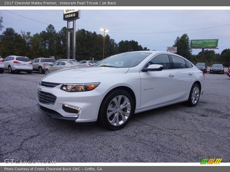 Iridescent Pearl Tricoat / Jet Black 2017 Chevrolet Malibu Premier