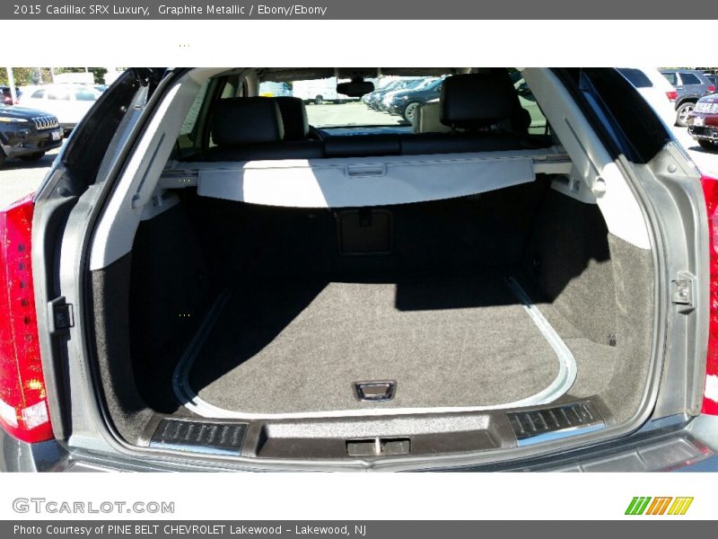 Graphite Metallic / Ebony/Ebony 2015 Cadillac SRX Luxury