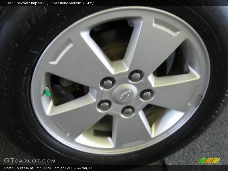 Silverstone Metallic / Gray 2007 Chevrolet Impala LT