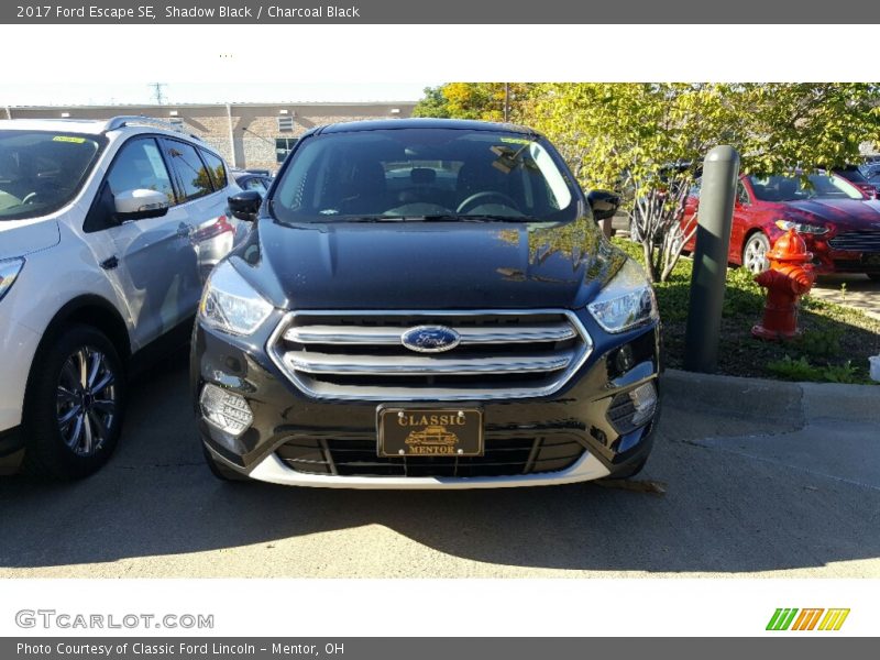 Shadow Black / Charcoal Black 2017 Ford Escape SE