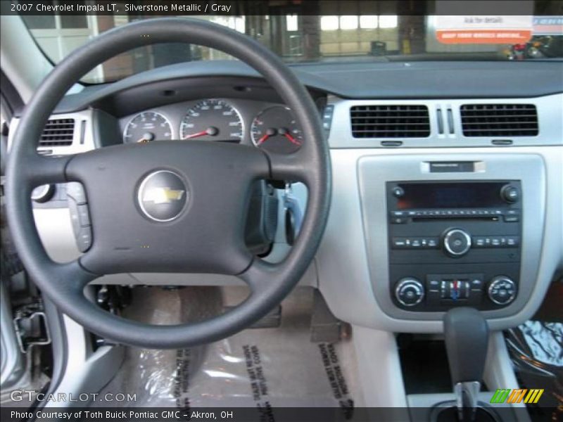 Silverstone Metallic / Gray 2007 Chevrolet Impala LT